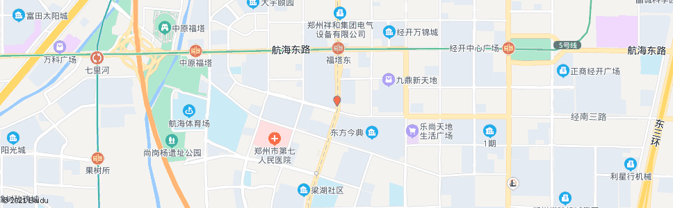 郑州经开第三大街经南三路_公交站地图_郑州公交_妙搜公交查询2024