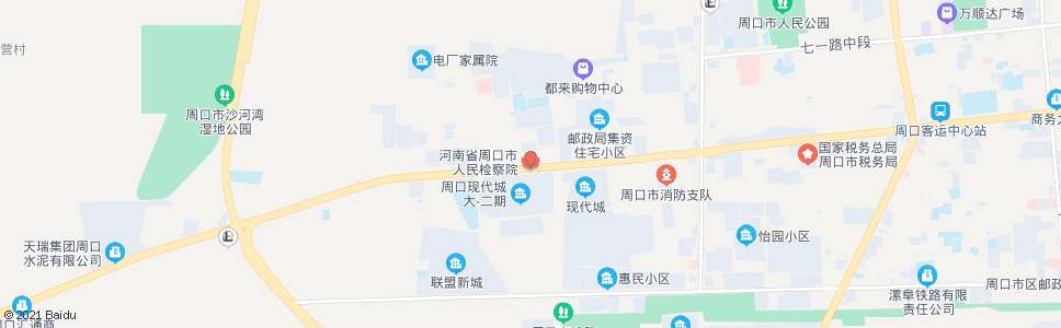 周口检察院_公交站地图_周口公交_妙搜公交查询2024