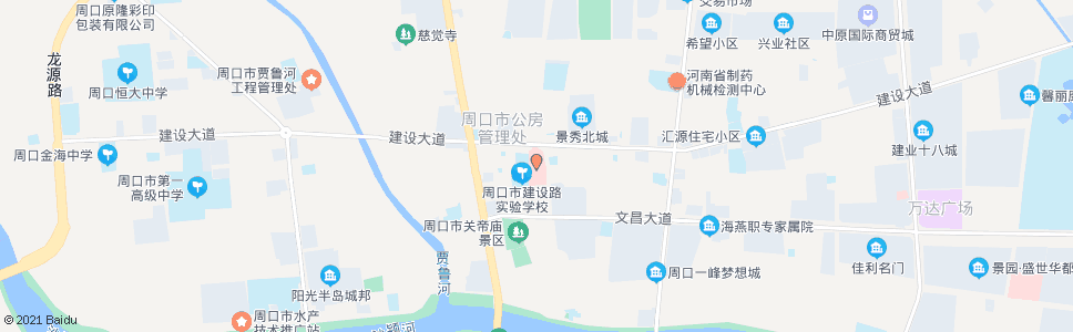 周口市医院_公交站地图_周口公交_妙搜公交查询2024