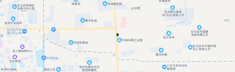 驻马店华骏车城_公交站地图_驻马店公交_妙搜公交查询2025