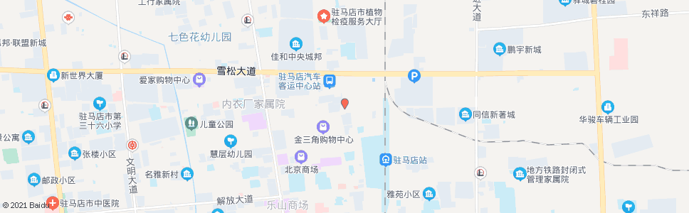 驻马店富强路幼儿园_公交站地图_驻马店公交_妙搜公交查询2024