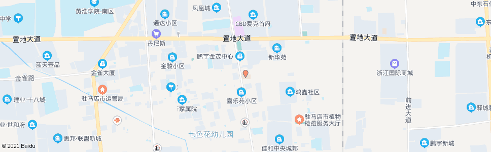 驻马店第四人民医院_公交站地图_驻马店公交_妙搜公交查询2024