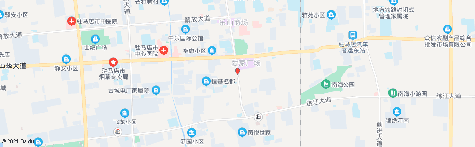 驻马店大华市场_公交站地图_驻马店公交_妙搜公交查询2024