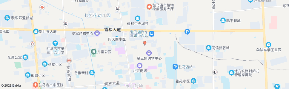 驻马店温州步行街_公交站地图_驻马店公交_妙搜公交查询2024