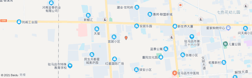 驻马店塘坊庄_公交站地图_驻马店公交_妙搜公交查询2024