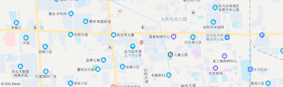 驻马店骨髓炎专科医院_公交站地图_驻马店公交_妙搜公交查询2024