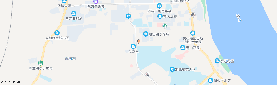 黄石青山湖_公交站地图_黄石公交_妙搜公交查询2024