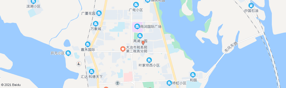 黄石大冶风华酒店_公交站地图_黄石公交_妙搜公交查询2024