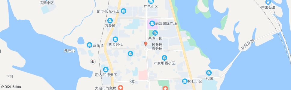 黄石大冶教育局(新冶大道)_公交站地图_黄石公交_妙搜公交查询2024