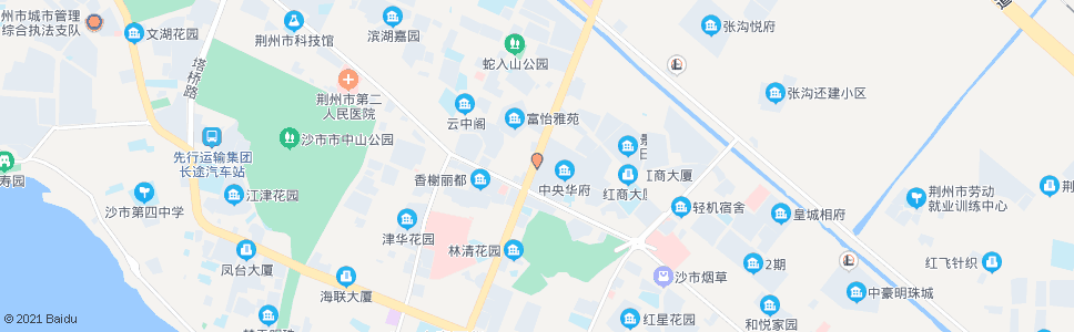 荆州沙市轴承总厂_公交站地图_荆州公交_妙搜公交查询2024