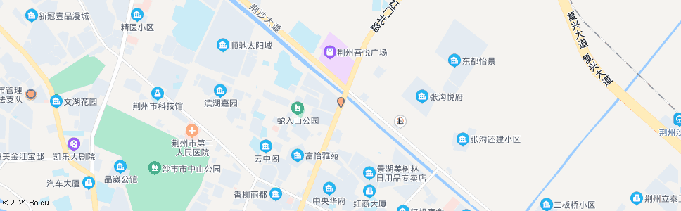 荆州红门路桥_公交站地图_荆州公交_妙搜公交查询2025