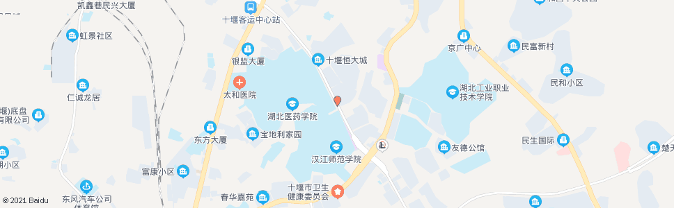 十堰上海路中路_公交站地图_十堰公交_妙搜公交查询2024