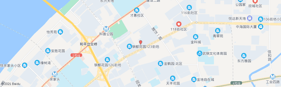 武汉建设一路121街坊_公交站地图_武汉公交_妙搜公交查询2024