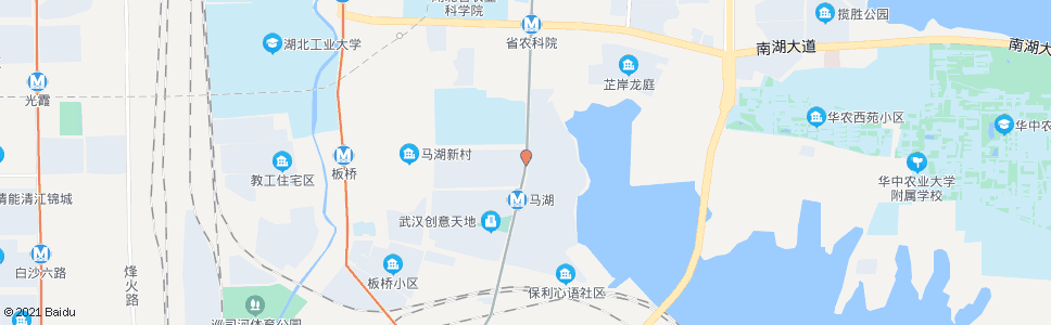 武汉野芷湖西路保利心语_公交站地图_武汉公交_妙搜公交查询2024