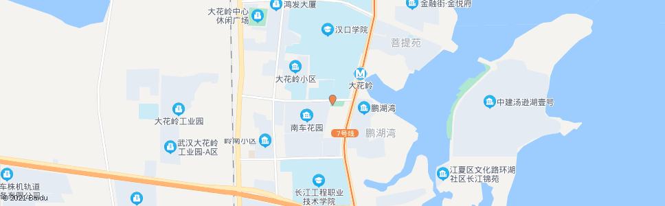 武汉谌家矶大道西流湾_公交站地图_武汉公交_妙搜公交查询2024