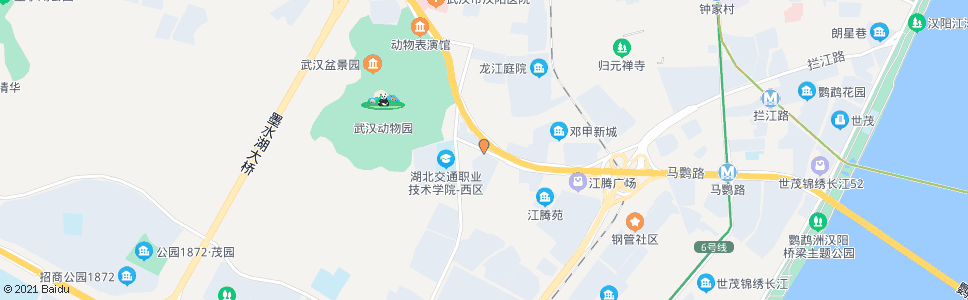 武汉马鹦路邓甲村_公交站地图_武汉公交_妙搜公交查询2024