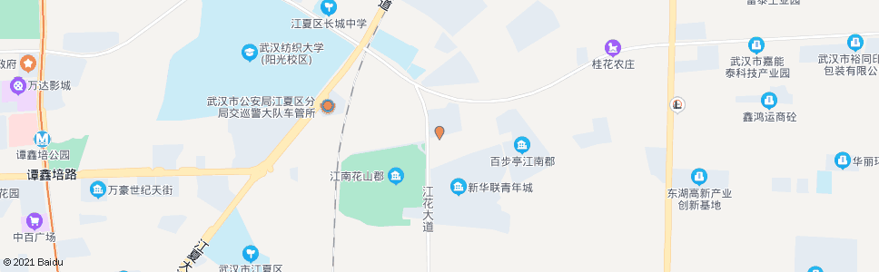 武汉江夏大道向阳村_公交站地图_武汉公交_妙搜公交查询2024