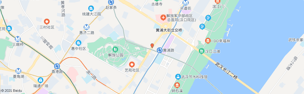 武汉解放大道永清街_公交站地图_武汉公交_妙搜公交查询2024