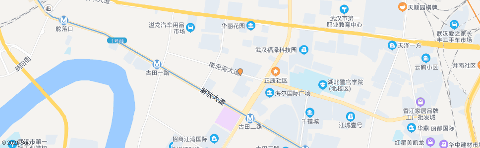 武汉南泥湾大道丰茂路_公交站地图_武汉公交_妙搜公交查询2024