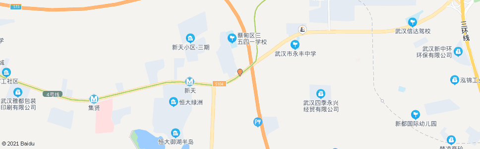 武汉汉阳大道3541工厂_公交站地图_武汉公交_妙搜公交查询2024