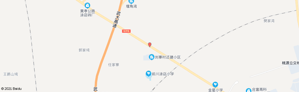 武汉黄孝公路涂店_公交站地图_武汉公交_妙搜公交查询2024