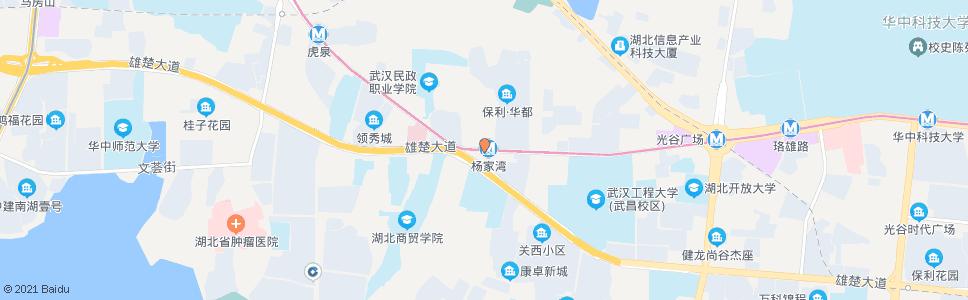 武汉虎泉街地铁杨家湾站_公交站地图_武汉公交_妙搜公交查询2024