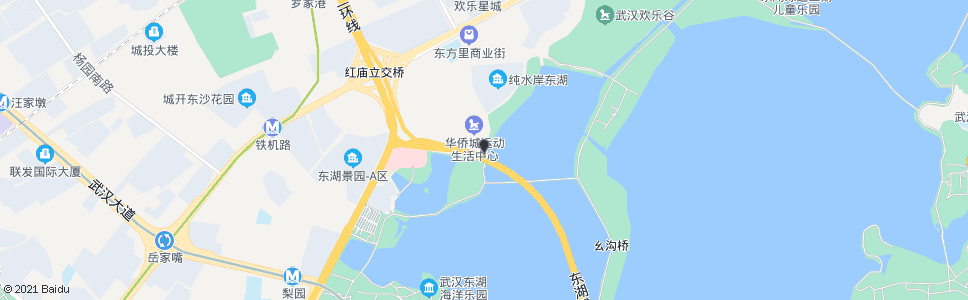 武汉东湖隧道银杏原路_公交站地图_武汉公交_妙搜公交查询2024