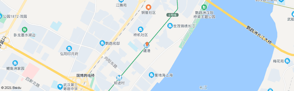 武汉鹦鹉大道建港路_公交站地图_武汉公交_妙搜公交查询2024