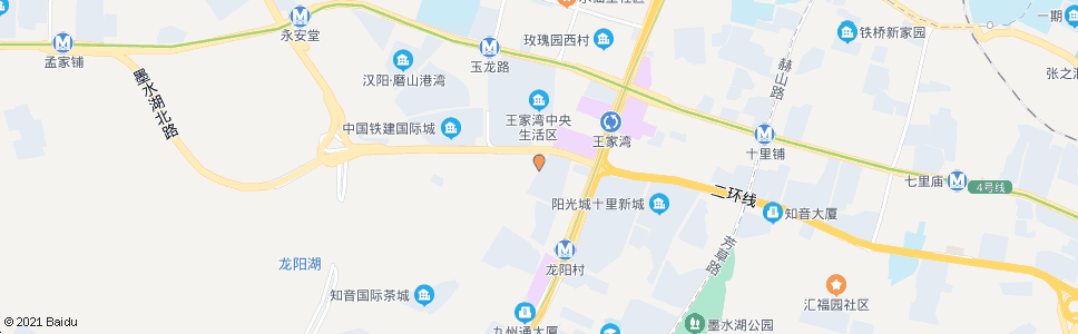 武汉龙阳湖东路龙阳湖北路_公交站地图_武汉公交_妙搜公交查询2024