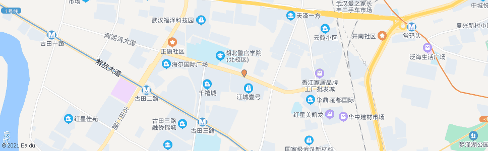 武汉南泥湾大道古萧路_公交站地图_武汉公交_妙搜公交查询2024