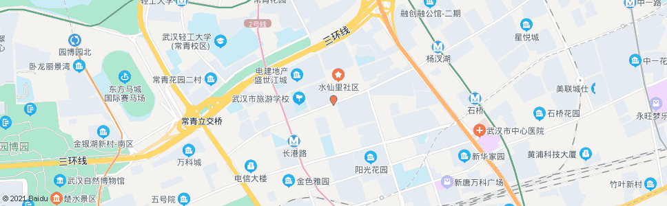 武汉长港路新湾四路_公交站地图_武汉公交_妙搜公交查询2024