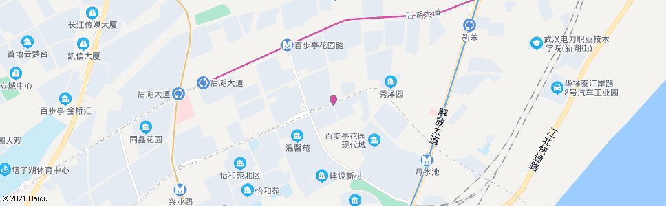 武汉兴业路安居路口_公交站地图_武汉公交_妙搜公交查询2024