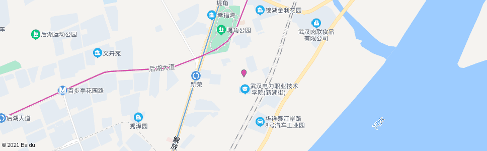 武汉堤角路新北路_公交站地图_武汉公交_妙搜公交查询2024