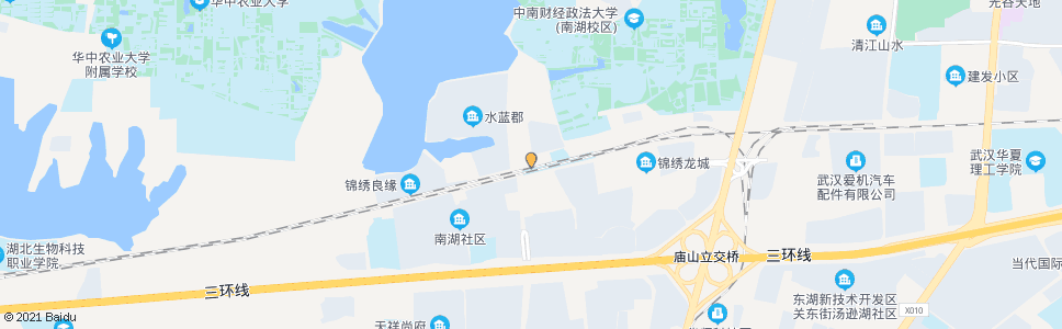 武汉水蓝路南波湾_公交站地图_武汉公交_妙搜公交查询2024