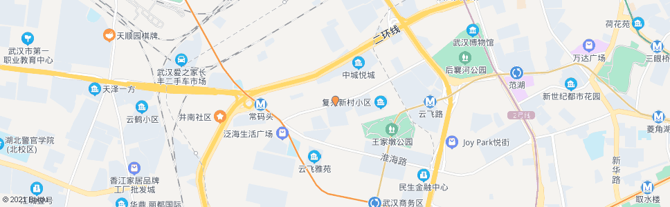 武汉振兴路振兴四路_公交站地图_武汉公交_妙搜公交查询2024