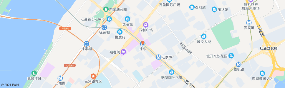 武汉徐东大街徐东村_公交站地图_武汉公交_妙搜公交查询2024