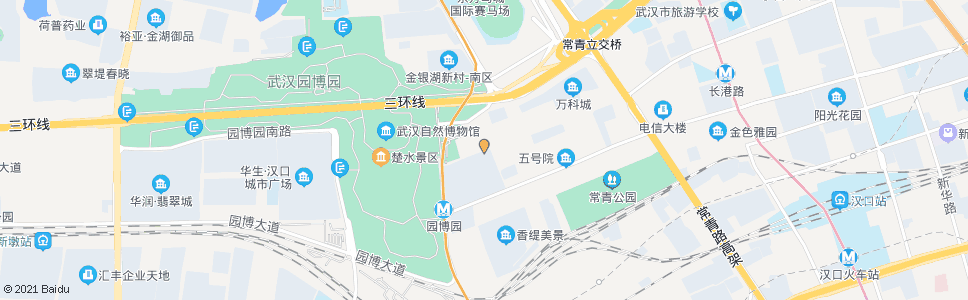 武汉江兴路发展四路_公交站地图_武汉公交_妙搜公交查询2024