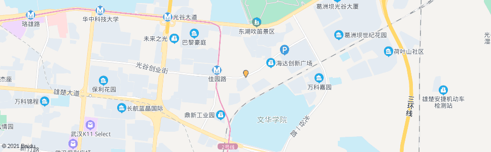 武汉创业街文华路_公交站地图_武汉公交_妙搜公交查询2024