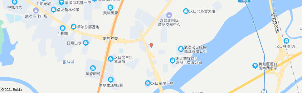 武汉汉黄路新村刘店_公交站地图_武汉公交_妙搜公交查询2024