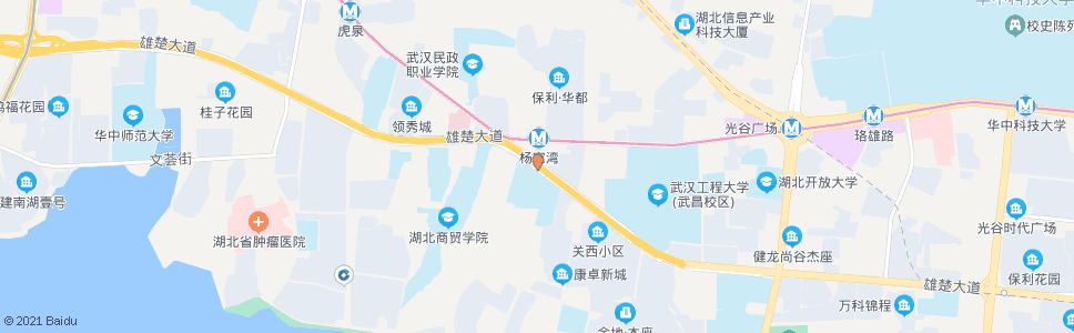 武汉雄楚大道BRT楚平路站_公交站地图_武汉公交_妙搜公交查询2024