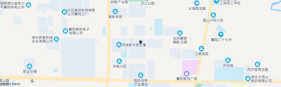 襄阳中日龙科技园_公交站地图_襄阳公交_妙搜公交查询2024