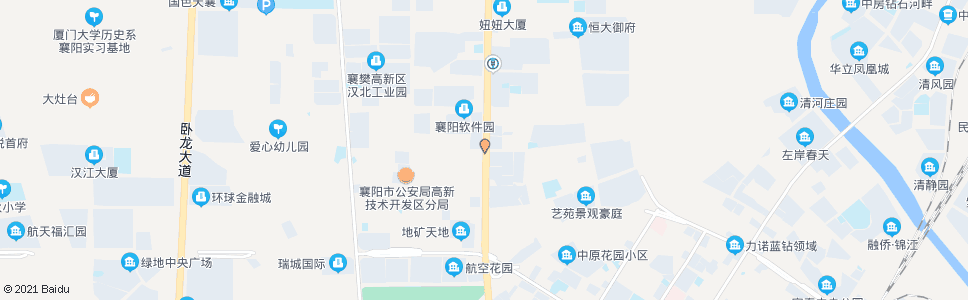 襄阳长虹路江山北路口_公交站地图_襄阳公交_妙搜公交查询2025