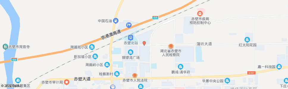 咸宁新领地_公交站地图_咸宁公交_妙搜公交查询2024