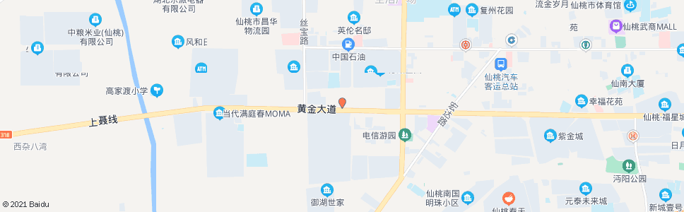 仙桃汉江中级检察院_公交站地图_仙桃公交_妙搜公交查询2024