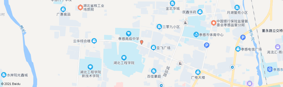 孝感市交通局_公交站地图_孝感公交_妙搜公交查询2024