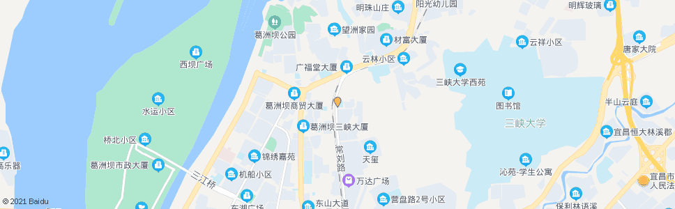 宜昌常刘路小学_公交站地图_宜昌公交_妙搜公交查询2024