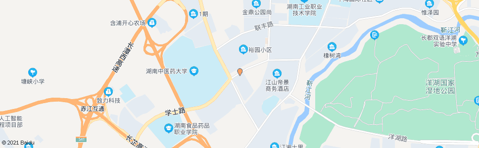 长沙学士路(洋湖时代)_公交站地图_长沙公交_妙搜公交查询2024