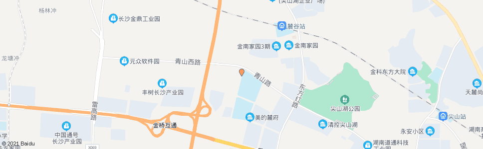 长沙湖高路青山路口_公交站地图_长沙公交_妙搜公交查询2024