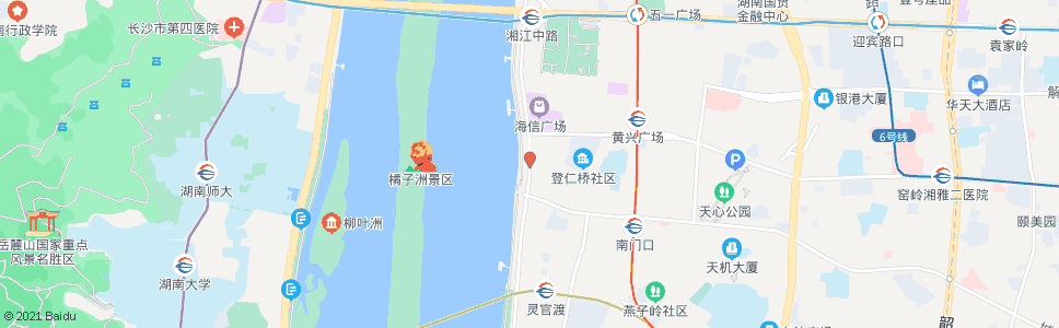 长沙西湖桥_公交站地图_长沙公交_妙搜公交查询2024