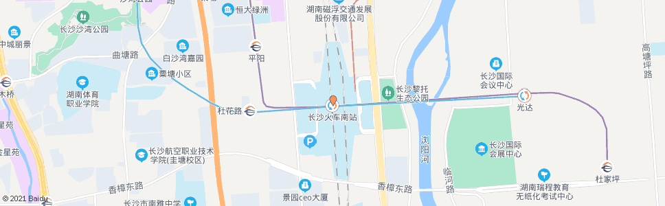 长沙南门桥东_公交站地图_长沙公交_妙搜公交查询2024